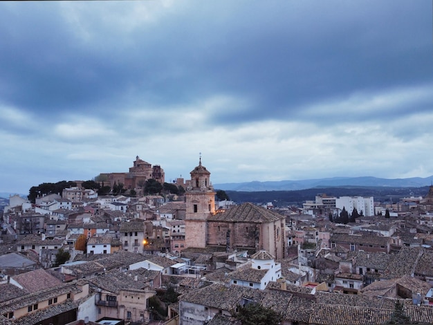 mittelalterliche stadt caravaca de la cruz murcia