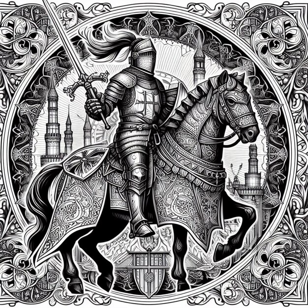 Mittelalterlicher Ritter