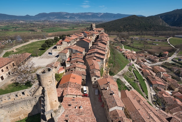 Mittelalterliches Dorf Frias in der Burgos-Provinz, in der Olivenölseife und in Leon, Spanien.