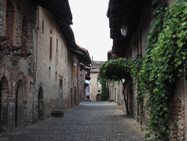 Mittelalterliches Dorf Ricetto in Candelo