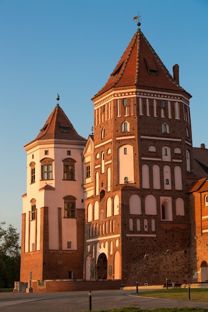 Mittelalterliches Schloss in Mir, Weißrussland