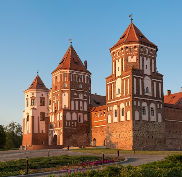 Mittelalterliches Schloss in Mir, Weißrussland