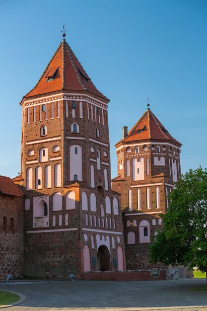 Mittelalterliches Schloss in Mir, Weißrussland