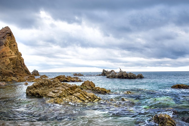 Mittelmeer an der Costa Brava Lloret de Mar, Spanien