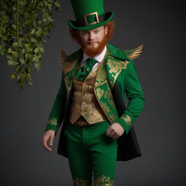 Mittlerer Schuss Leprechaun-Mode