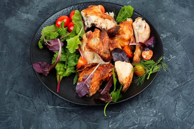 Mix de piezas de pollo al horno