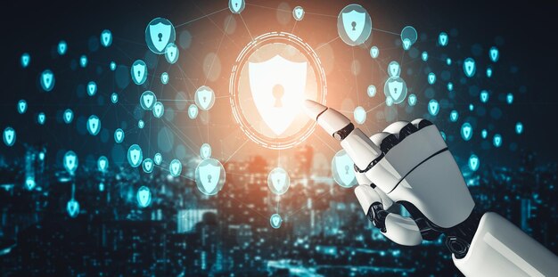 Mlp futura inteligencia artificial y aprendizaje automático para un robot droide o cyborg
