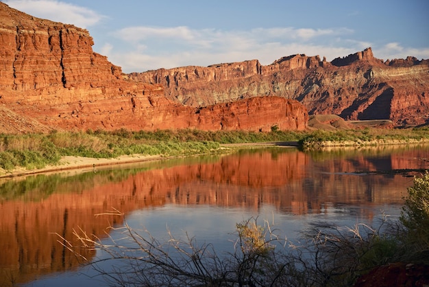 Foto moab utah río colorado