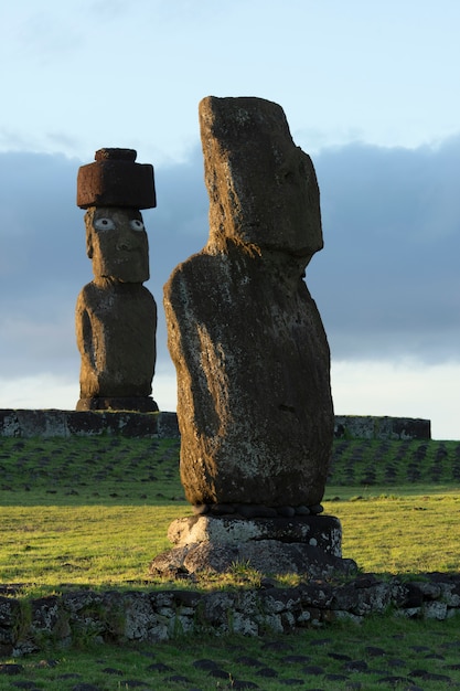 Moais, tahai, ilha de páscoa