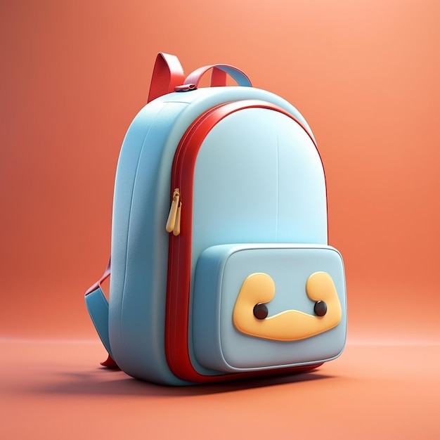 Mochila de desenho animado 3d