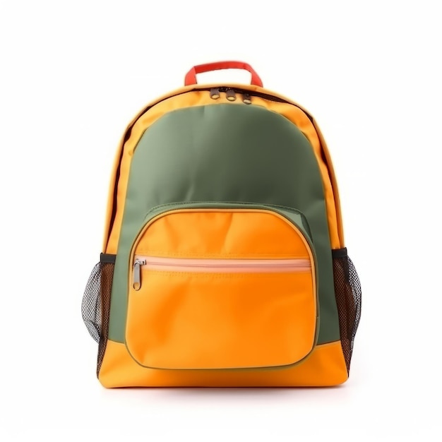Foto mochila escolar isolada ilustração ai generativexd