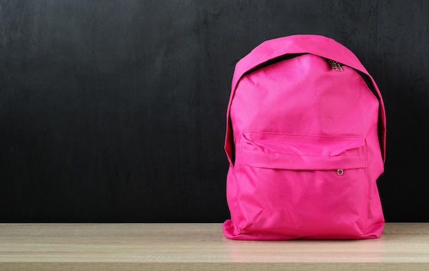 Mochila escolar rosa bolsa de deporte de niña