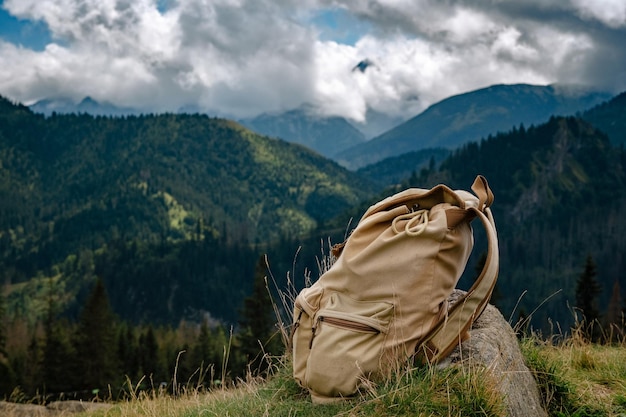 Mochila de espacio libre para tu decoración Viaje de verano