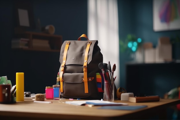 Mochila regreso a clases Generate Ai