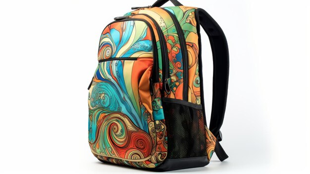 Foto mochilas com características ergonômicas