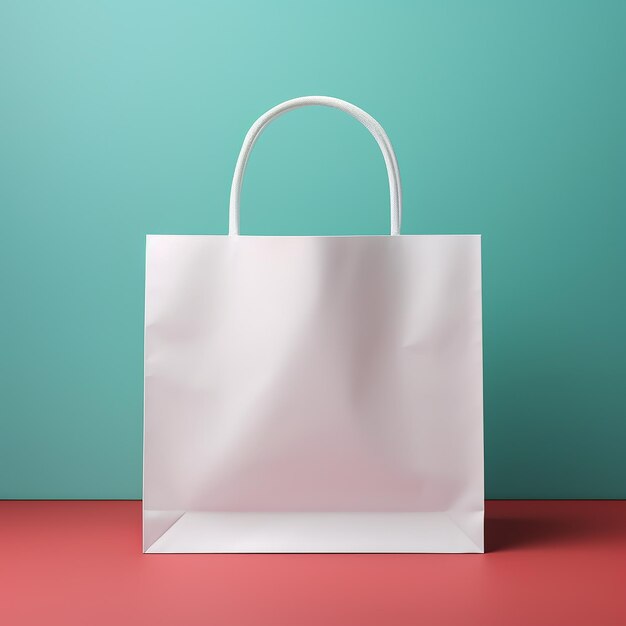 Foto mock-up de bolsa de compras