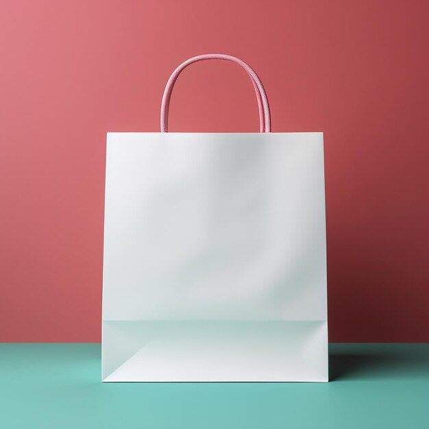 Foto mock-up de bolsa de compras