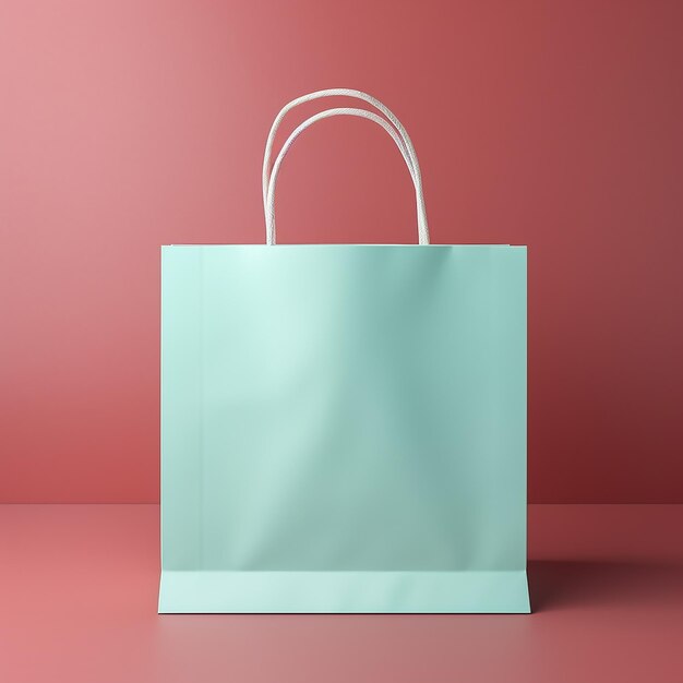 Foto mock-up de bolsa de compras