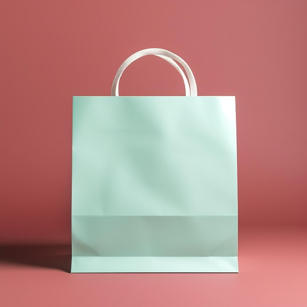 mock-up de bolsa de compras