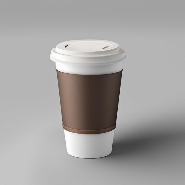 Mock-up-Papierbecher für Kaffee mitnehmen