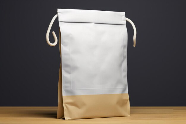 Mockup de la bolsa de correo