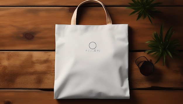 Mockup de la bolsa de TOTE