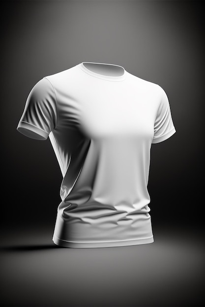 Mockup de camiseta blanca para hombre