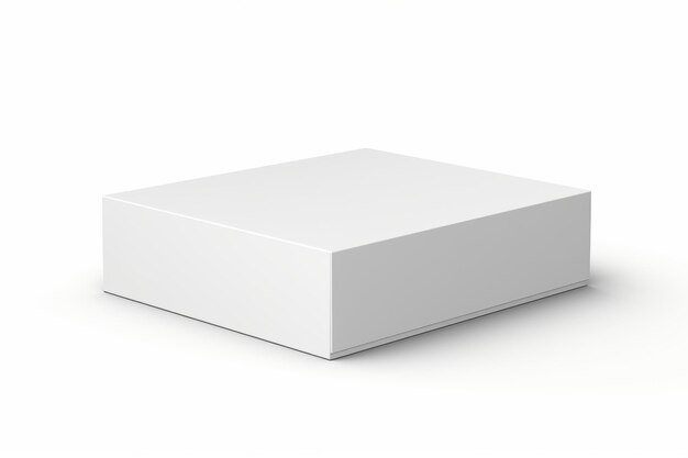 Mockup cativante 32 Fotografia de caixa de papelão branco perfeita para o seu design de marketing