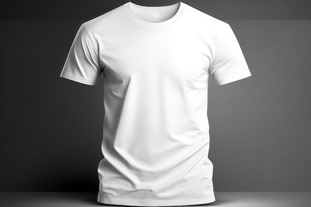 Mockup de camiseta branca geração AI