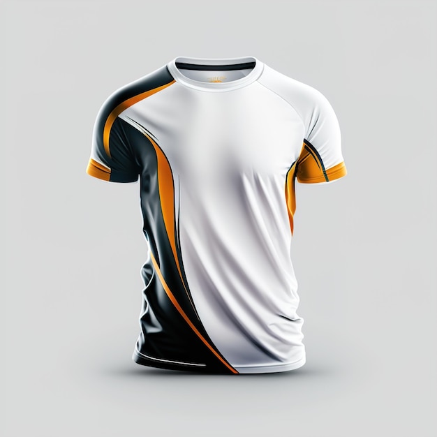 Foto mockup de camiseta realista.illustration