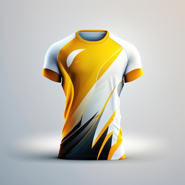 Mockup de camiseta realista.illustration