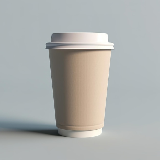 mockup de copo de papel de café