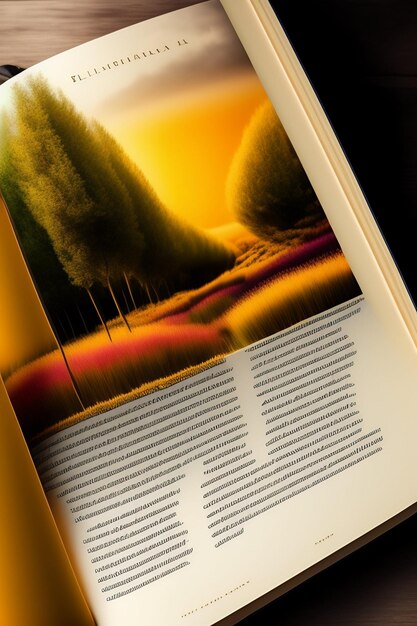 Foto mockup de livro profissional com fundo bonito