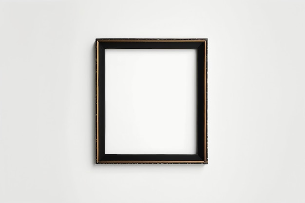 Mockup de quadro em branco com espaço vazio branco para colocar seu projeto