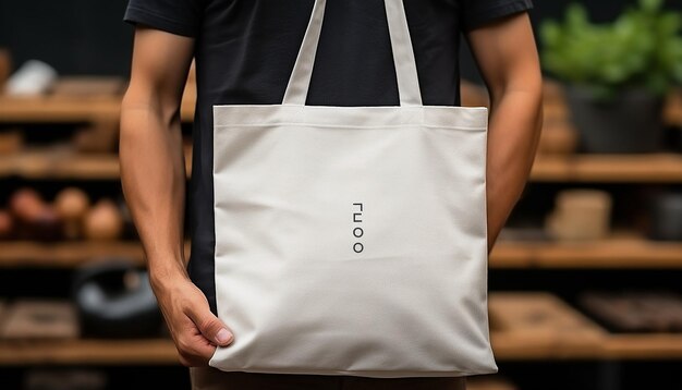 Mockup der TOTE-Tasche