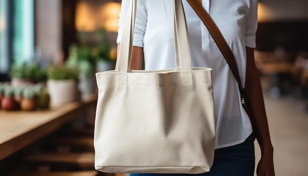 Mockup der TOTE-Tasche