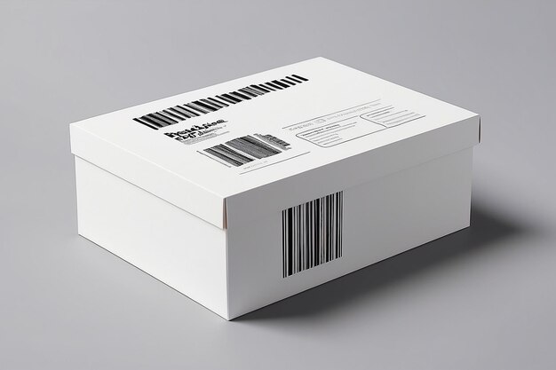 Mockup der Verpackungsbox