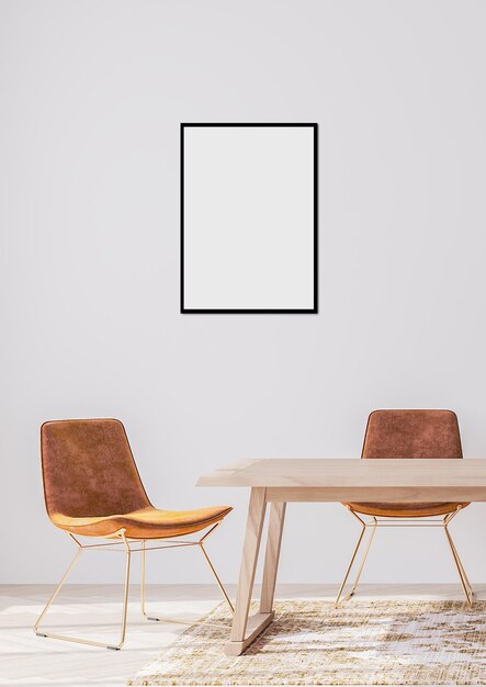 Mockup des Innenrahmens