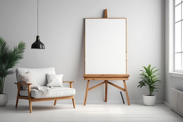 Mockup des Kunststudios von Canvas Creations