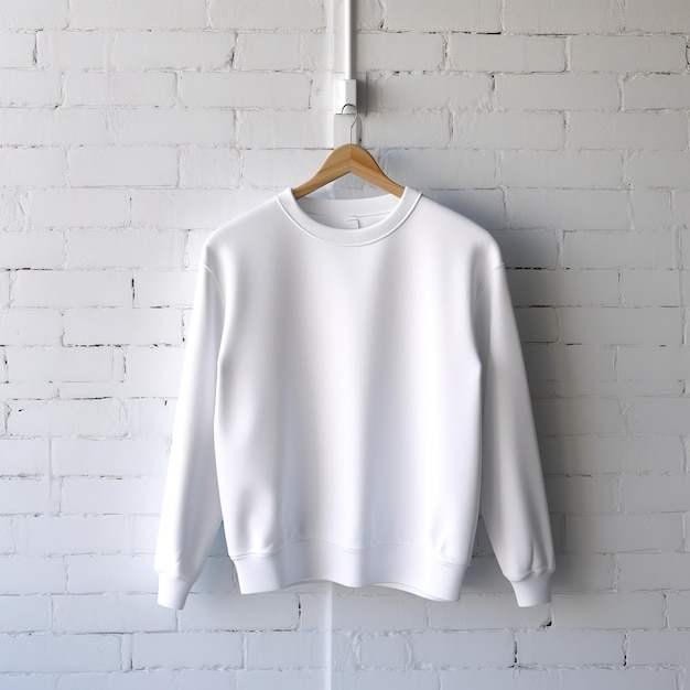 Mockup des leeren Sweatshirts