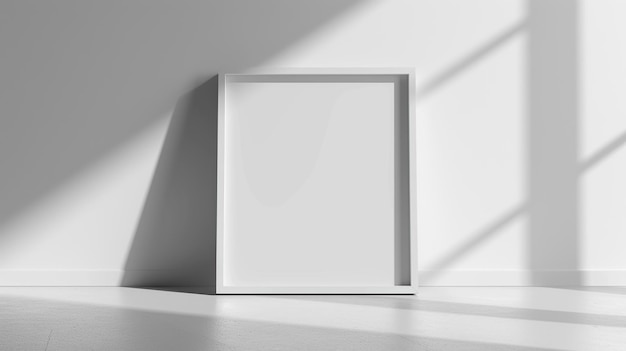 Mockup des quadratischen Rahmens