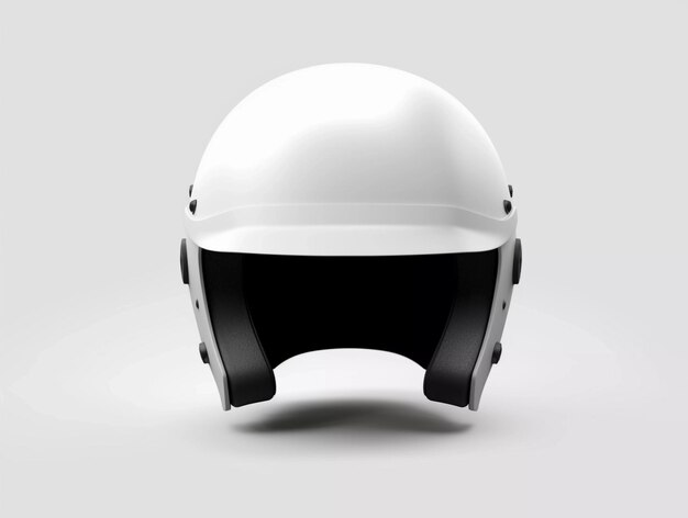 Mockup-Design für einen leeren Helm