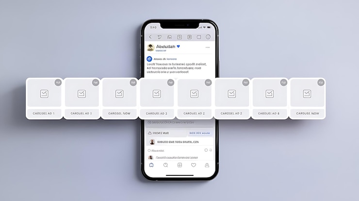 Foto mockup digital de alta qualidade para postar no facebook aumenta sua presença on-line