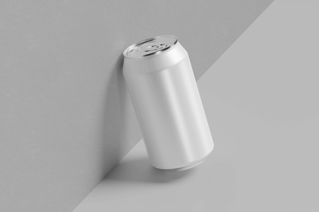 Mockup einer leeren Soda-Dose