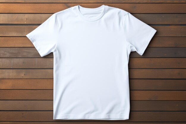 Mockup eines weißen T-Shirts