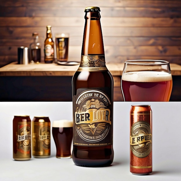 Mockup für Bierliebhaber