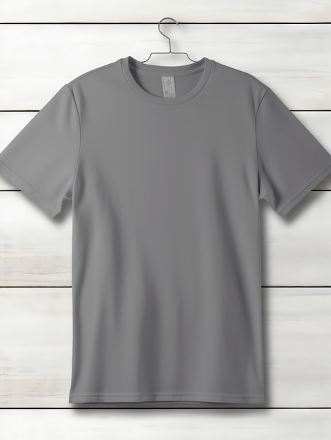 Foto mockup für ein leeres t-shirt