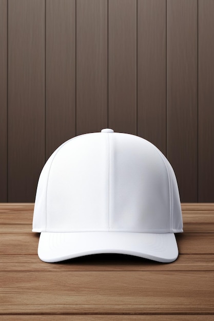 Mockup de gorra de béisbol