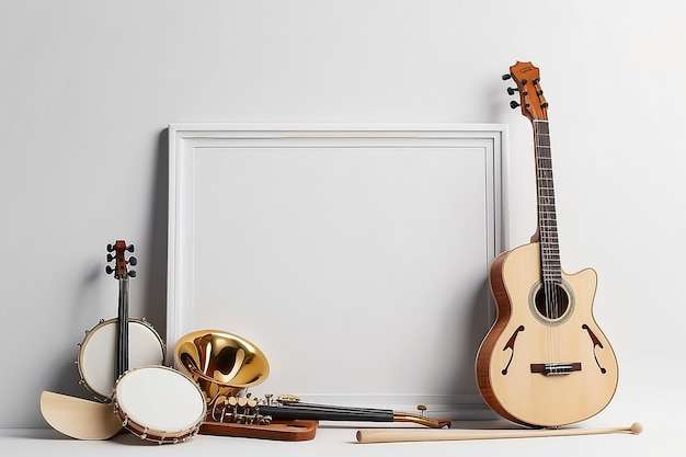 Mockup de los instrumentos musicales de Harmony Unleashed