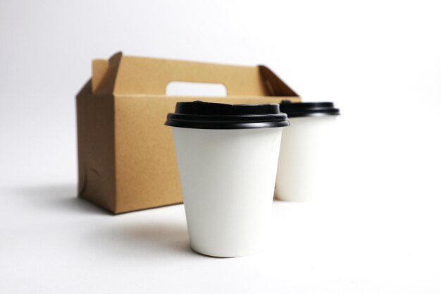 Mockup Kaffeetasse für Bussines Kostenloses Foto